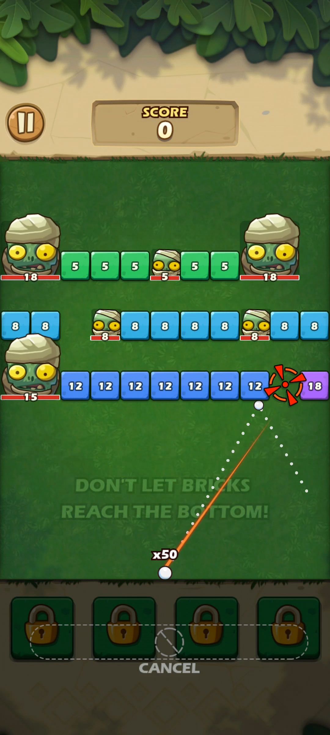 Télécharger Breaker Fun 2: Zombie Brick pour Android gratuit.