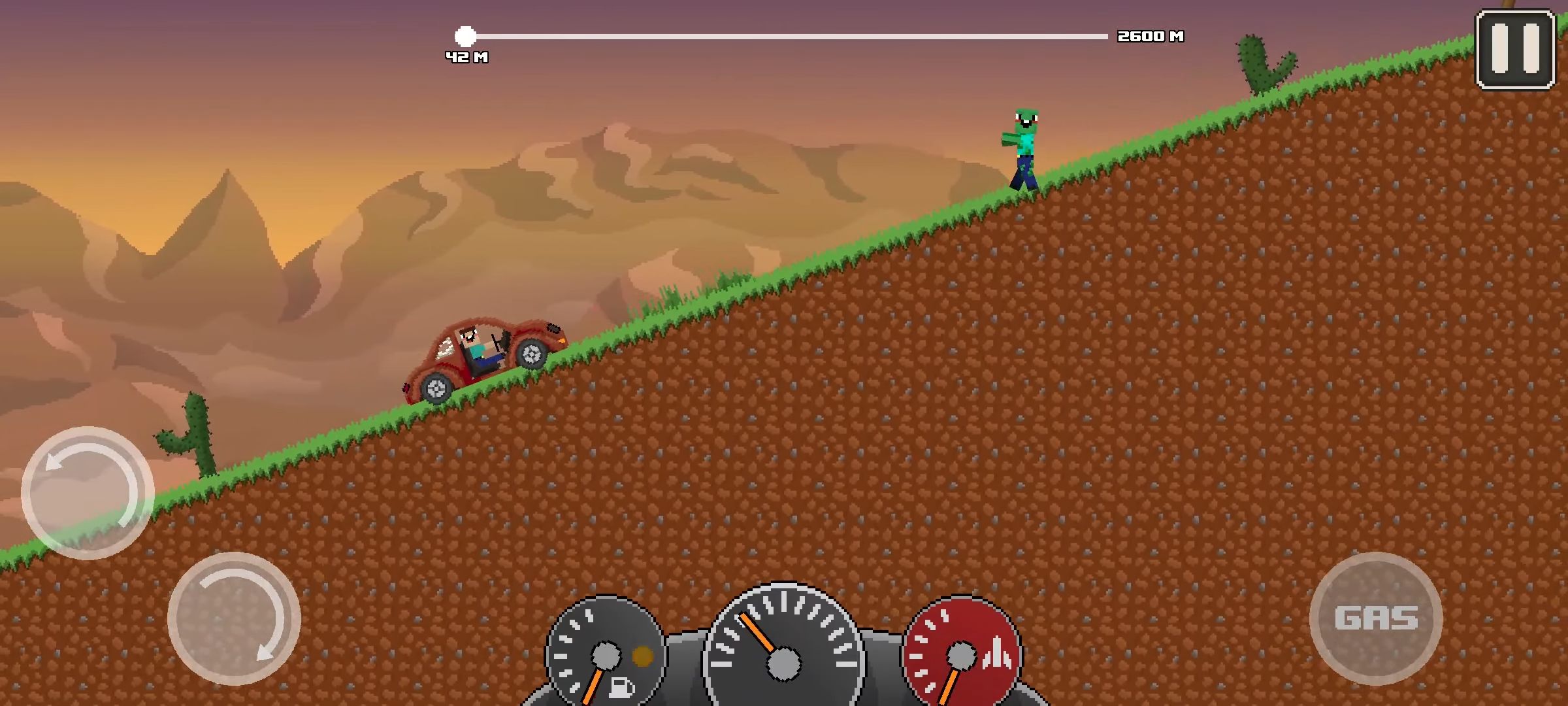 Télécharger Noob: Up Hill Racing Car Climb pour Android gratuit.