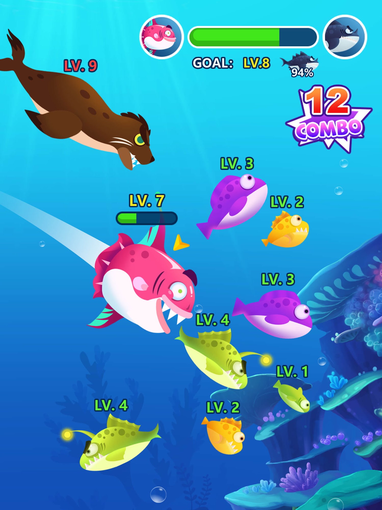 Télécharger Ocean Domination - Fish.IO pour Android gratuit.
