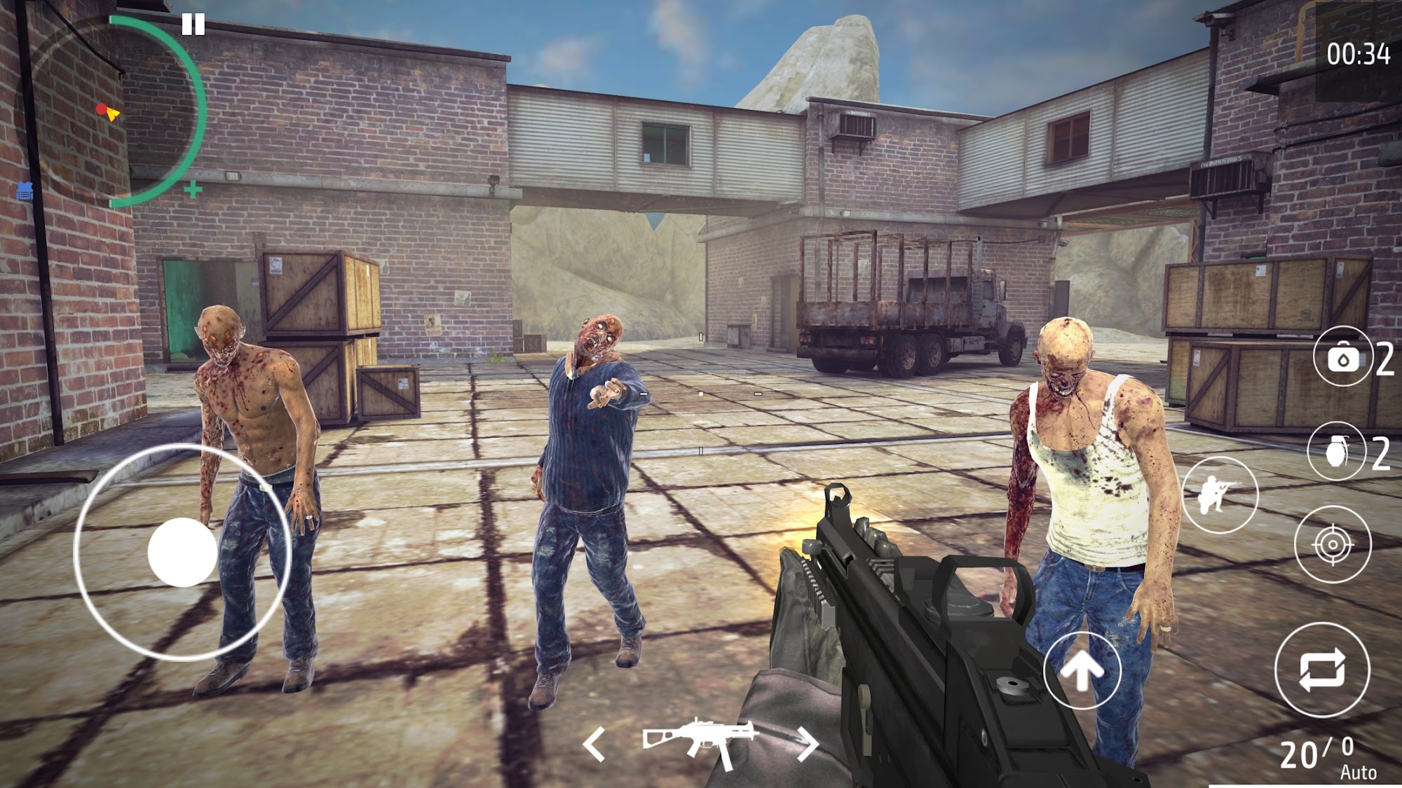 Télécharger Zombie Shooter - fps games pour Android gratuit.