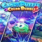Avec le jeu Elémental pour Android téléchargez gratuitement Candy puzzle: Color bubble sur le portable ou la tablette.