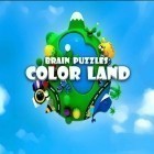 Avec le jeu Vecteur pour Android téléchargez gratuitement Puzzle pour votre cerveau: Terre colorée  sur le portable ou la tablette.