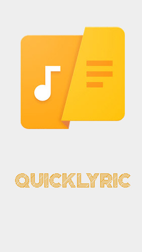 Télécharger l’app Audio et vidéo QuickLyric - textes des chansons  gratuit pour les portables et les tablettes Android.