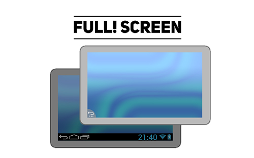 Télécharger l'app Plein écran gratuit pour les portables et les tablettes Android 3.1.