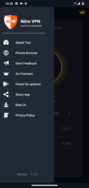 Télécharger l'app Nitro Vpn- Unlimited Free Vpn Proxy gratuit pour les portables et les tablettes Android.