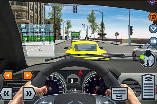 Ecole de conduite d'auto: Simulateur 