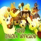 Avec le jeu Jeu d'ouest pour iPhone téléchargez 3D défense de tour: Invasion des poulets  ipa gratuitement.
