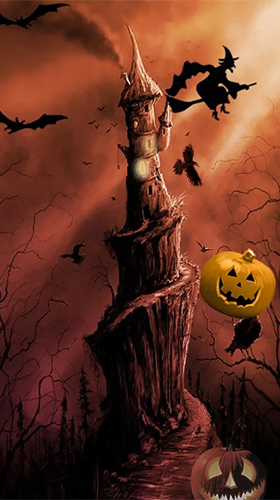 Halloween  - télécharger gratuit un fond d'écran animé Fantasy pour le portable.