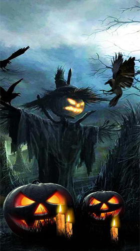 Sons d'Halloween  - télécharger gratuit un fond d'écran animé Fantasy pour le portable.