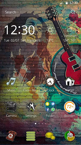 Télécharger gratuitement le fond d'écran animé Vie de musique  sur les portables et les tablettes Android.