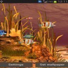 Outre le fond d'écran animé Image dynamique   pour Android téléchargez l'apk gratuit de screensaver Aquarium galactique  .