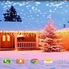 Outre le fond d'écran animé Dessins manuels: Cristal de neige pour Android téléchargez l'apk gratuit de screensaver Neige de Noël.
