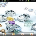 Outre le fond d'écran animé Lumière   pour Android téléchargez l'apk gratuit de screensaver Diamant .