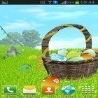 Outre le fond d'écran animé Floral pour Android téléchargez l'apk gratuit de screensaver Pâques: Prairie .