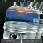 Outre le fond d'écran animé Arbre avec des feuilles tombantes  pour Android téléchargez l'apk gratuit de screensaver Moteur 3D.