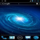 Outre le fond d'écran animé Chute de neige 3D pour Android téléchargez l'apk gratuit de screensaver La lumière galactique .