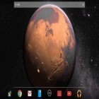 Outre le fond d'écran animé Une étoile dans le ciel pour Android téléchargez l'apk gratuit de screensaver Mars.