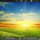 Outre le fond d'écran animé Terre et Lune 3D  pour Android téléchargez l'apk gratuit de screensaver Lever idéal du soleil.