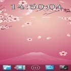 Outre le fond d'écran animé Loup-garou  pour Android téléchargez l'apk gratuit de screensaver Sakura.