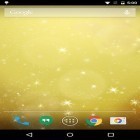 Outre le fond d'écran animé Oiseaux de ciel  pour Android téléchargez l'apk gratuit de screensaver Pluie d'étoiles .