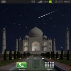 Outre le fond d'écran animé Boule colorée  pour Android téléchargez l'apk gratuit de screensaver Taj Mahal.