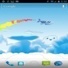 Outre le fond d'écran animé Météo   pour Android téléchargez l'apk gratuit de screensaver Voyage de la baleine .